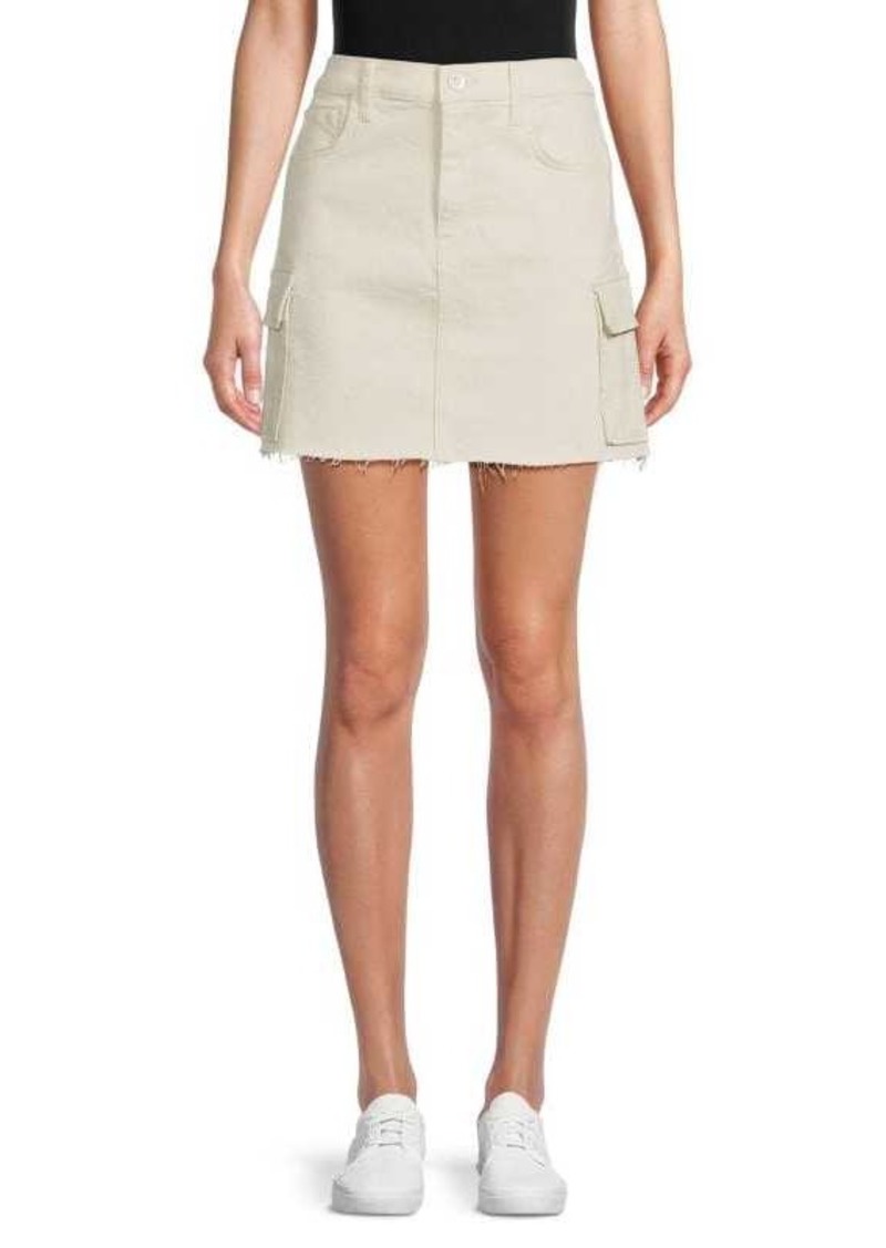 Hudson Jeans Cargo Mini Skirt