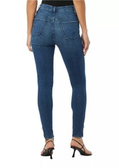 Hudson Jeans Centerfold Extra High-Rise Super Skinny Ankle Jeans