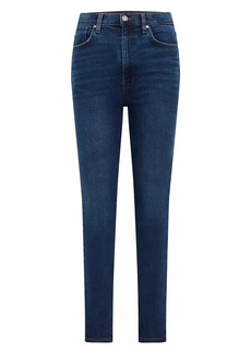 Hudson Jeans Centerfold Extra-High-Rise Super Skinny Jeans