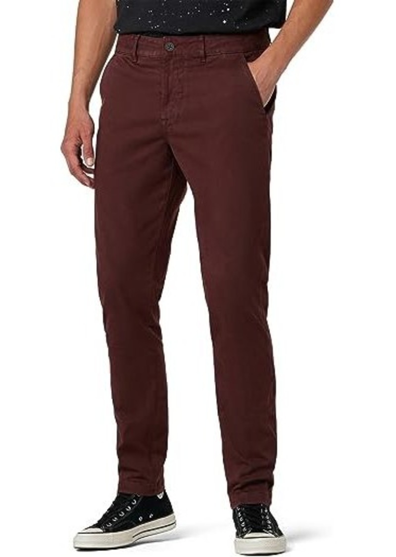 Hudson Jeans Classic Slim Straight Chino in Russet