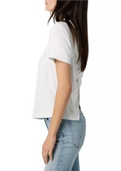 Hudson Jeans Crewneck Twist-Back T-Shirt