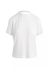 Hudson Jeans Crewneck Twist-Back T-Shirt