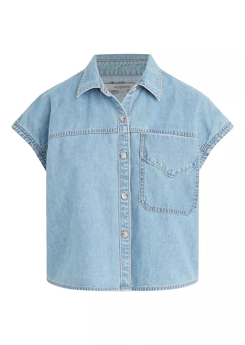 Hudson Jeans Denim Camp Shirt