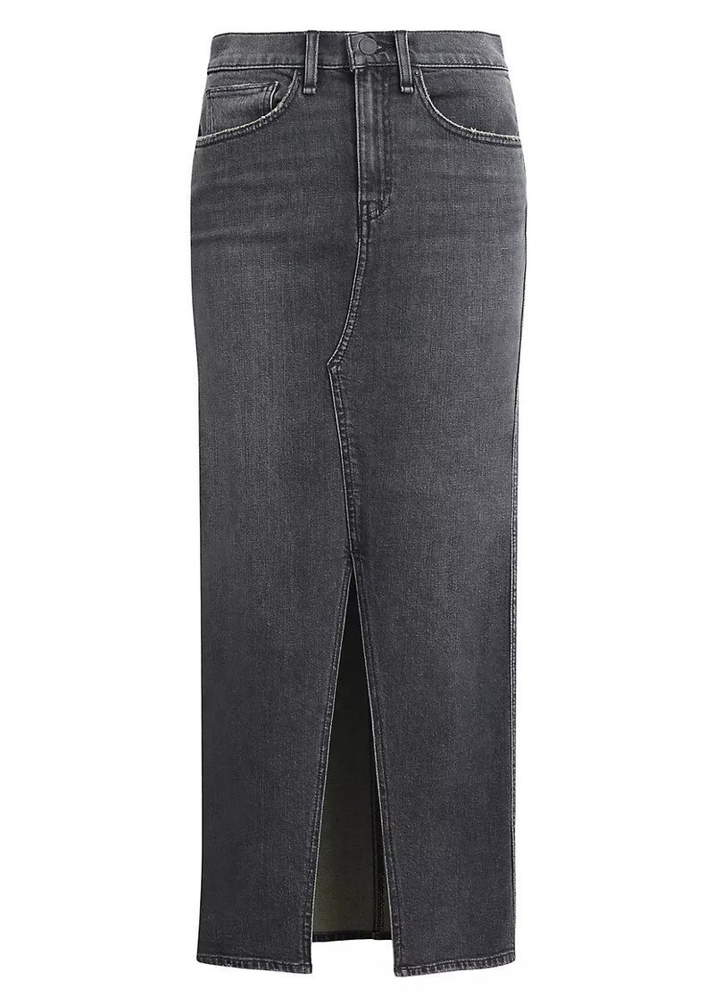 Hudson Jeans Denim Maxi Skirt