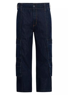 Hudson Jeans Denim Wide-Leg Cargo Pants