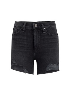 Hudson Jeans Devon High-Rise Denim Boyfriend Shorts