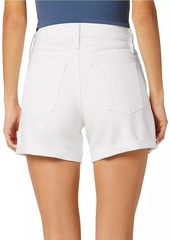 Hudson Jeans Devon High-Waisted Denim Shorts