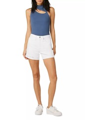 Hudson Jeans Devon High-Waisted Denim Shorts