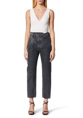 Hudson Jeans Elly Folded Crop Tapered Jeans