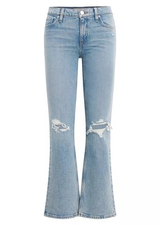 Hudson Jeans Farrah Stretchn. Distressed Bootcut Jeans