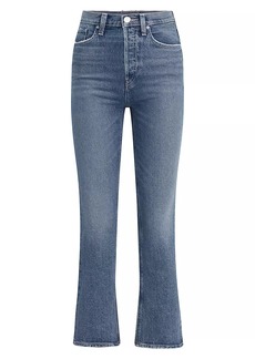 Hudson Jeans Faye Cropped Boot-Cut Jeans