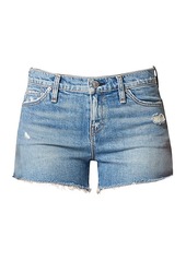 Hudson Jeans Gemma Mid-Rise Cut Off Denim Shorts