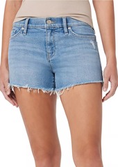 Hudson Jeans Gemma Mid-Rise Denim Shorts