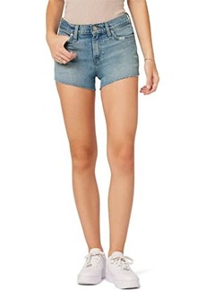 Hudson Jeans Gemma Mid-Rise Shorts in Clouds