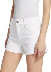 Hudson Jeans Gemma Twill Mid-Rise Shorts