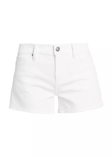 Hudson Jeans Gemma Twill Mid-Rise Shorts