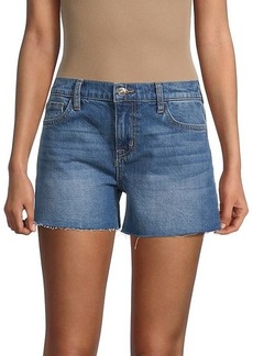 Hudson Jeans Gracie Mid-Rise Denim Shorts