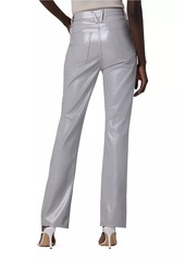 Hudson Jeans Harlow Coated Faux Leather Pants