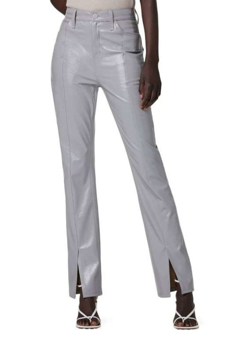 Hudson Jeans Harlow Coated Ultra High Rise Pants