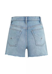 Hudson Jeans Harlow High-Rise Denim Shorts