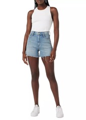 Hudson Jeans Harlow High-Rise Denim Shorts