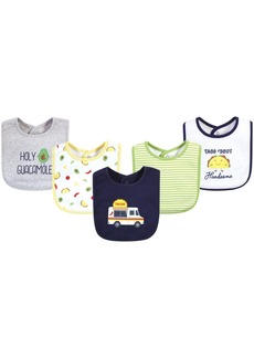 Hudson Jeans Hudson Baby Infant Boy Cotton Bibs, Taco Truck, One Size - Taco truck