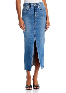 Hudson Jeans Hudson Denim Midi Skirt