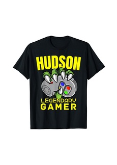 Hudson Jeans Hudson Gaming Legend Loves Video Games Legendary Gamer T-Shirt