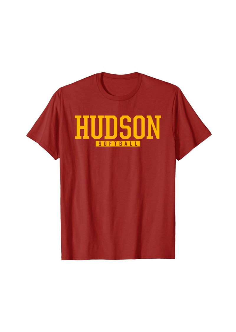 Hudson Jeans Hudson High School Softball T-Shirt