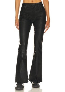 Hudson Jeans Barbara Faux Leather High Rise Flare