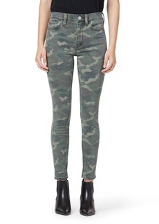 Hudson Jeans Barbara High Waist Super Skinny Jeans in Traditional Camo P at Nordstrom Rack