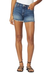 Hudson Jeans Gemma Mid-Rise Denim Cut-Off Shorts