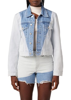 Hudson Jeans Gia Classic Trucker Denim Jacket in Extracted Triangle at Nordstrom Rack