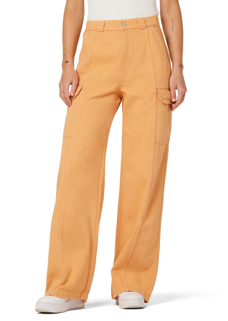 Hudson Jeans High Waist Wide Leg Cargo Pants in Clay at Nordstrom Rack