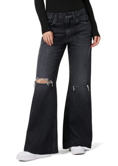 Hudson Jeans Jodie Ripped High Waist Flare Jeans