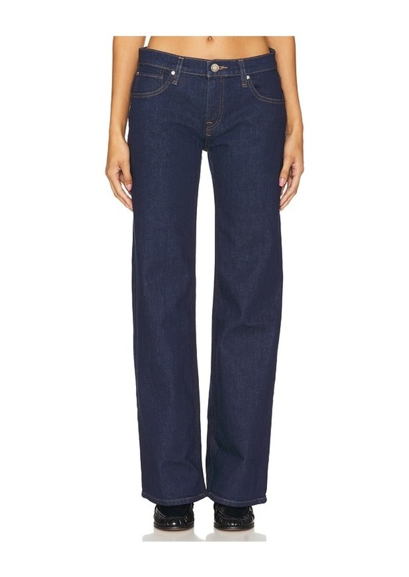 Hudson Jeans Kelli Mid Rise Loose Straight