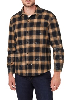 Hudson Jeans Long Sleeve Shirt in Painter Check at Nordstrom Rack