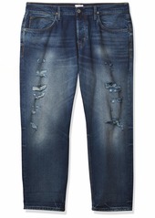 HUDSON Jeans Men's Blake Slim Straight Cropped Jeans