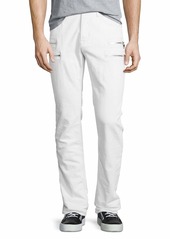 Hudson Jeans Men's Broderick Front Zip Slouchy Skinny Fit Jean