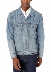 HUDSON Jeans Men's Denim Trucker Jacket  MD