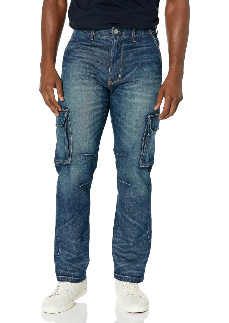 Hudson Jeans Men's Reese Straight Cargo   Regular