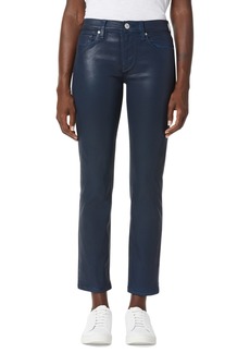 Hudson Jeans Nico Coated Straight Ankle Jeans