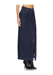 Hudson Jeans Reconstructed Maxi Skirt