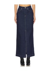 Hudson Jeans Reconstructed Maxi Skirt