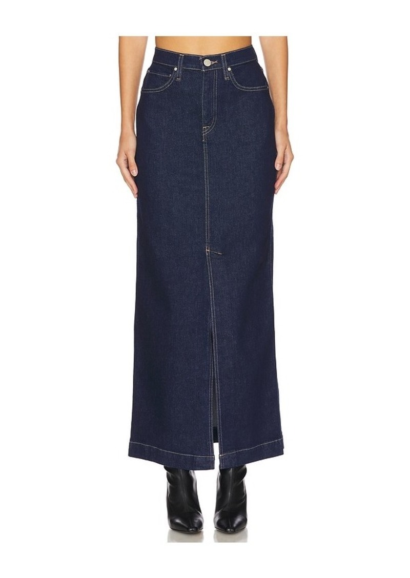 Hudson Jeans Reconstructed Maxi Skirt