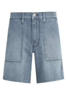 Hudson Jeans Stripe Denim Chino Shorts