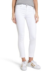 Hudson Jeans Tally Ankle Skinny Jeans in Optical White at Nordstrom