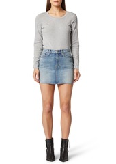 Hudson Jeans The Viper Denim Mini Skirt