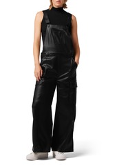 Hudson Jeans Utility Wide Leg Overalls in Black at Nordstrom Rack