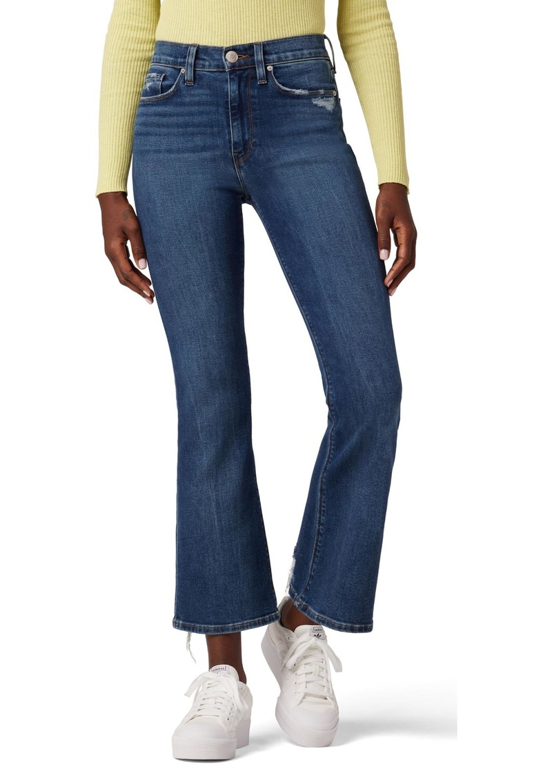 Hudson Jeans Women's Barbara High Rise Cropped Bootcut Jean Elemental DEST